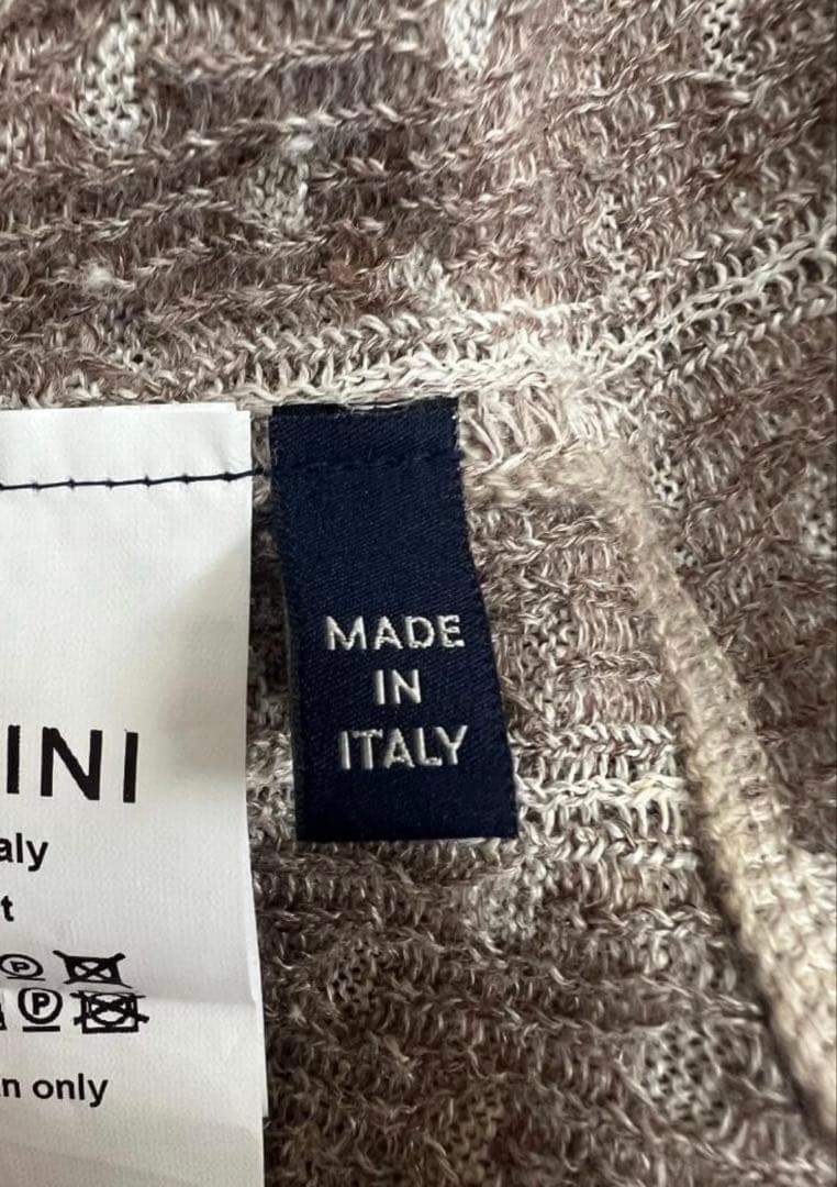 ラルディーニLARDINI ニットジャケットＬ