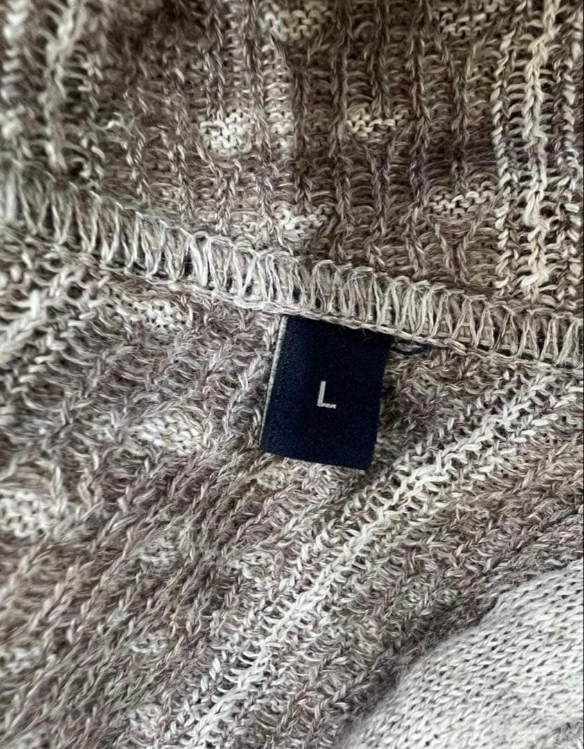 ラルディーニLARDINI ニットジャケットＬ