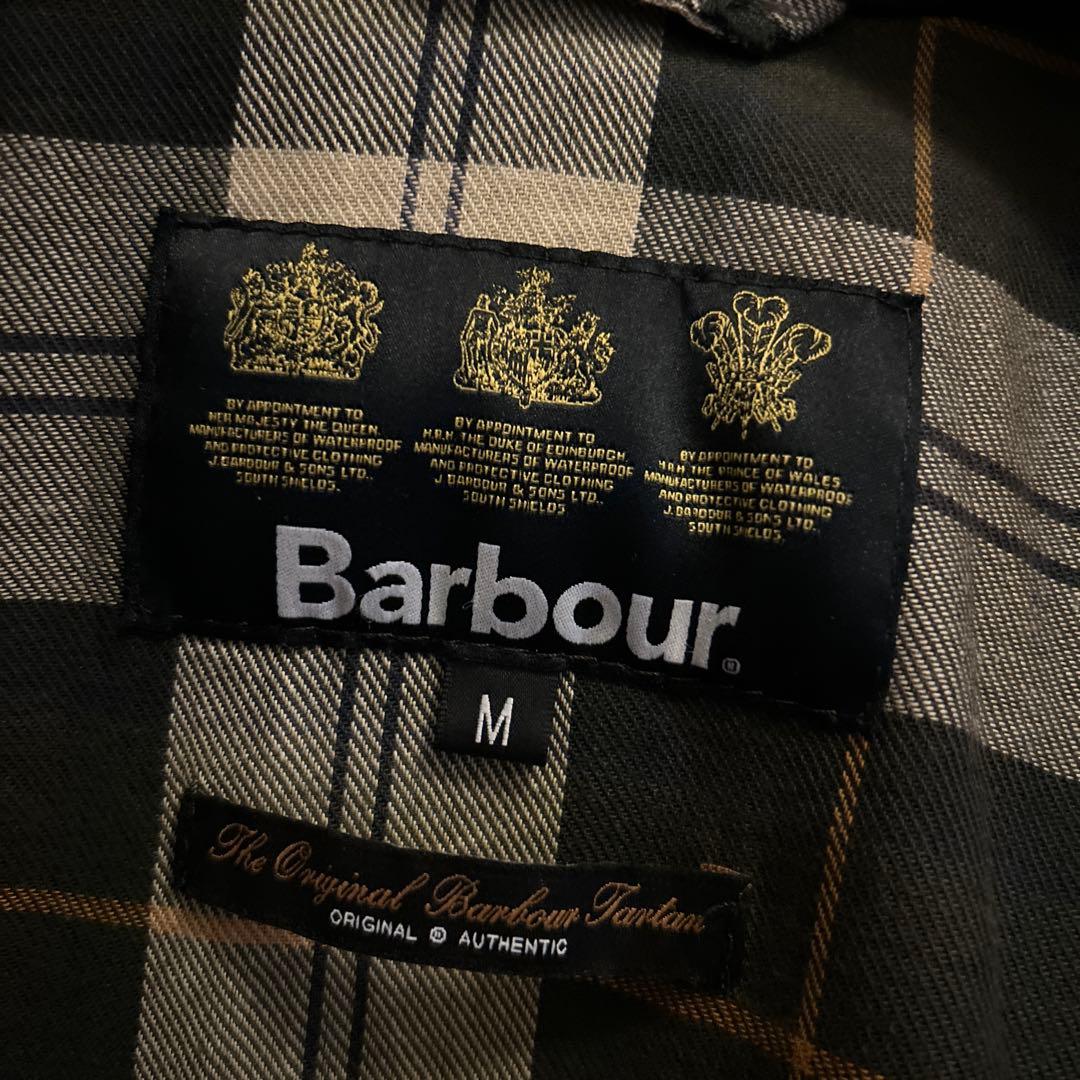 Barbour スペイ　ダークグリーン ジャケット M