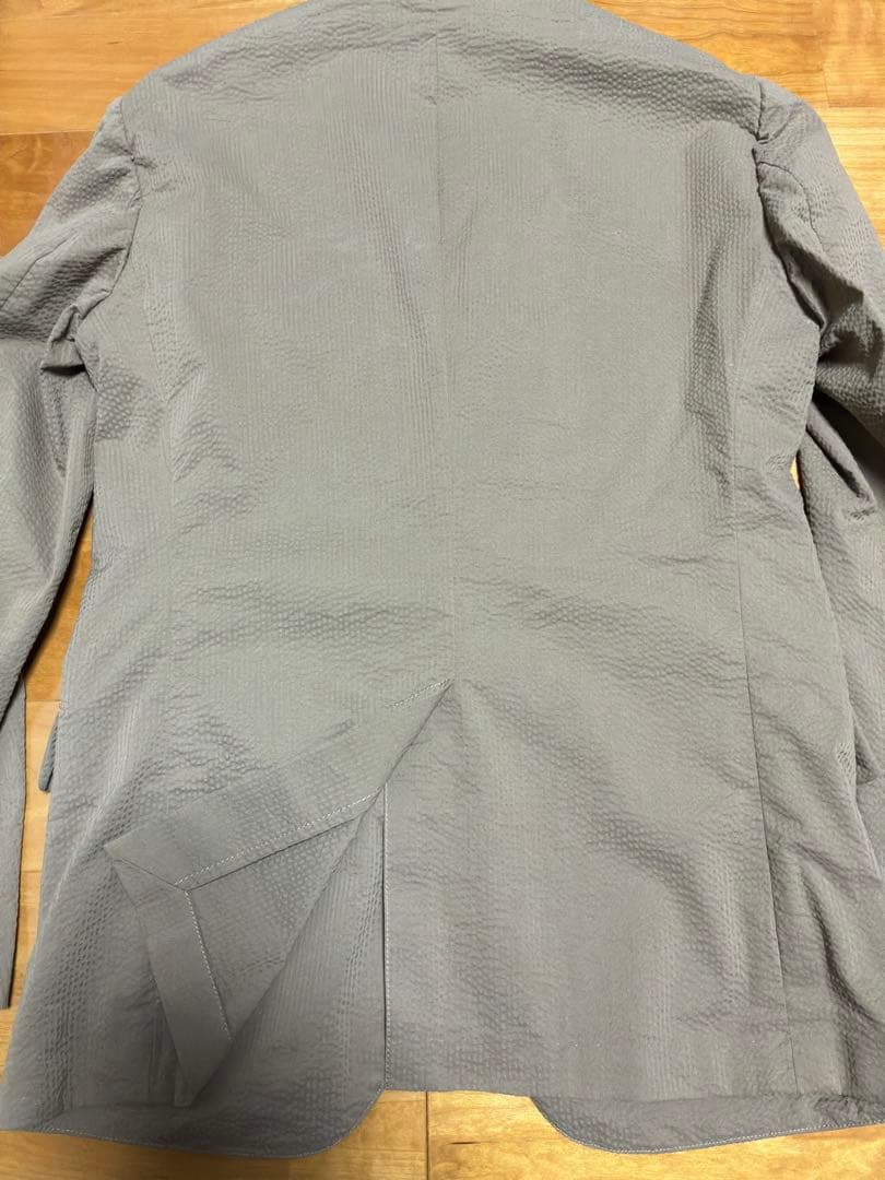 UNITED ARROWS セットアップ　ベージュ　サイズ４６　シアサッカ