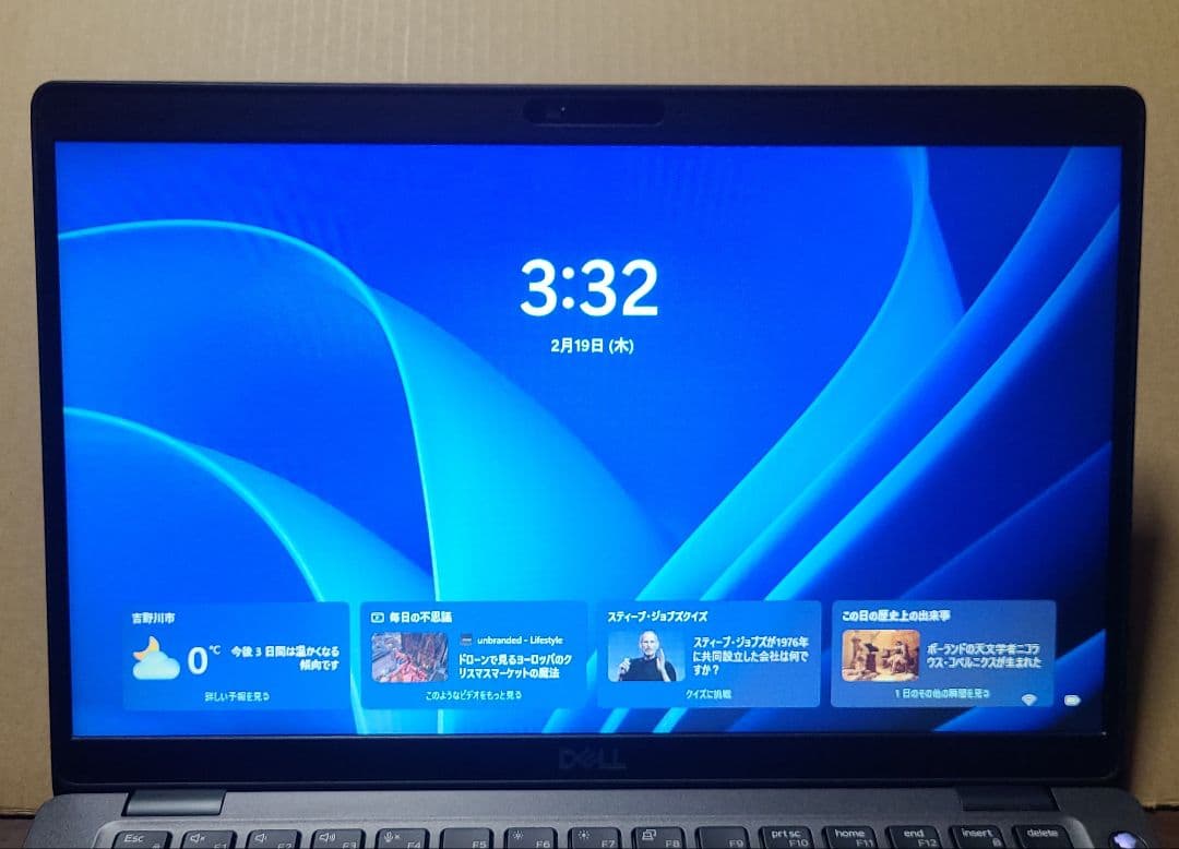 ジャンク ノートPC DELL Latitude 5400 Windows11