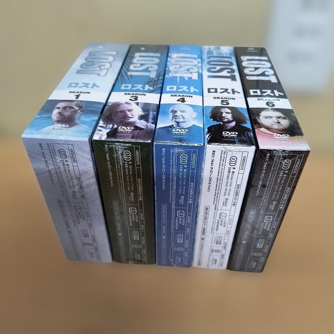 【新品 未開封】LOST ロスト DVD シーズン1.3.4.5.6 2欠品 海