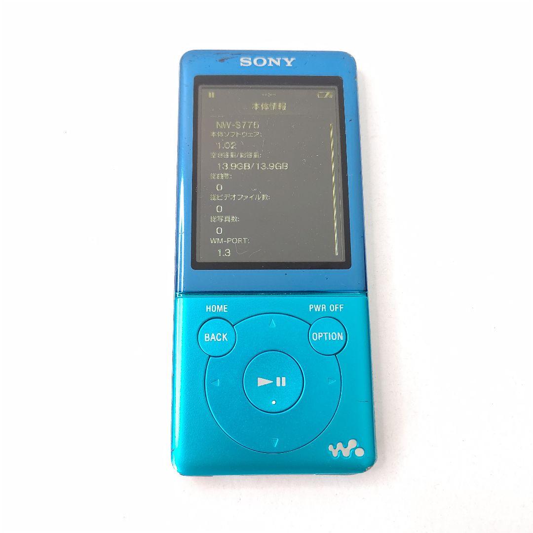ソニー　ウォークマン　ポータブルオーディオプレーヤー　NW-S775 音楽