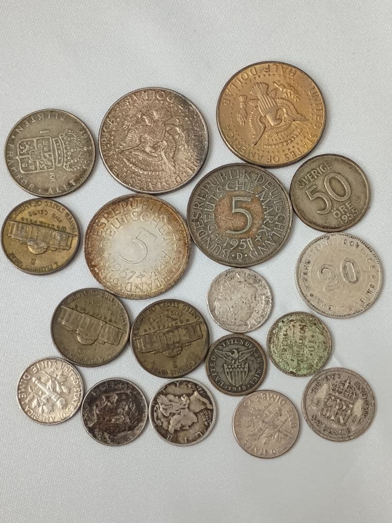 外貨銀貨まとめ