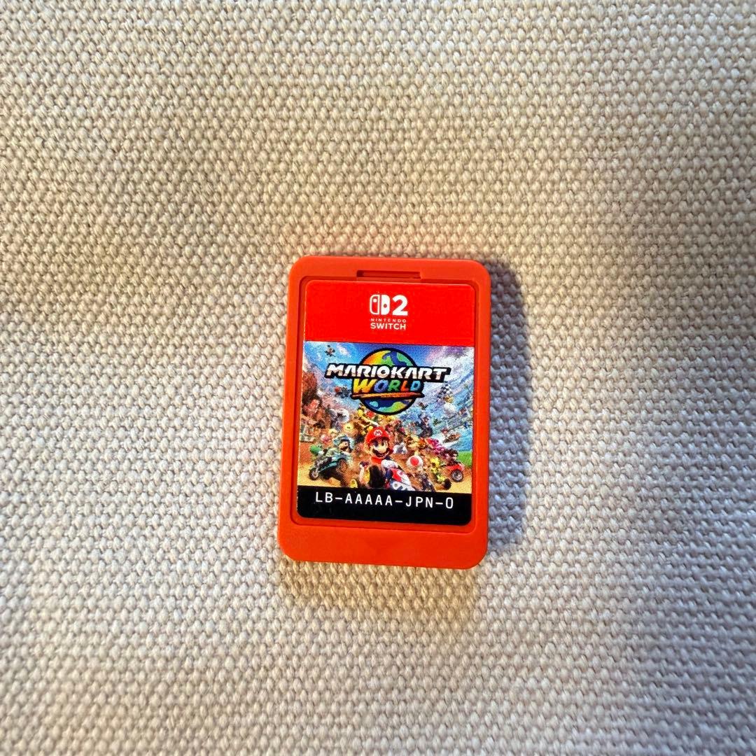 マリオカートワールド　SWITCH2 ソフト