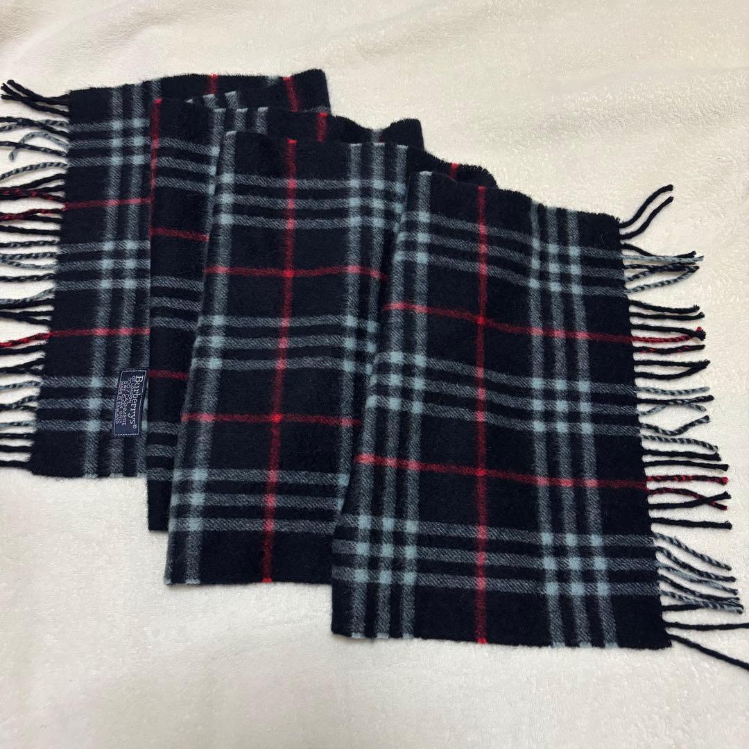 【訳あり】Burberry's バーバリー マフラー カシミヤ100%
