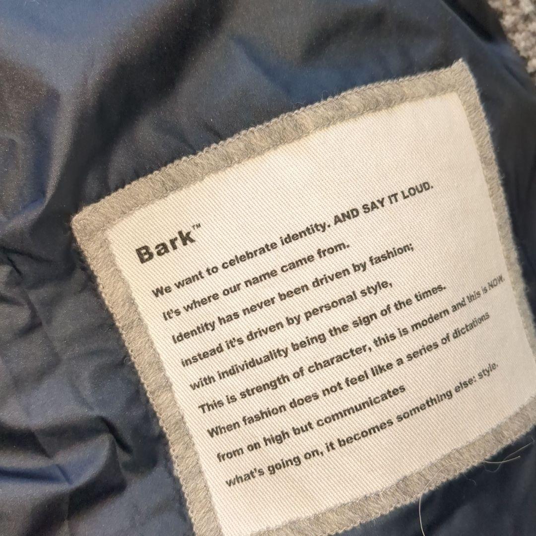 Bark ダッフル　トグル　チェック　イタリア製