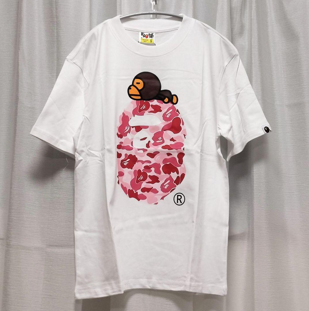 【新品 ダグ付】A BATHING APE ベビーマイロ Tシャツ S サイズ