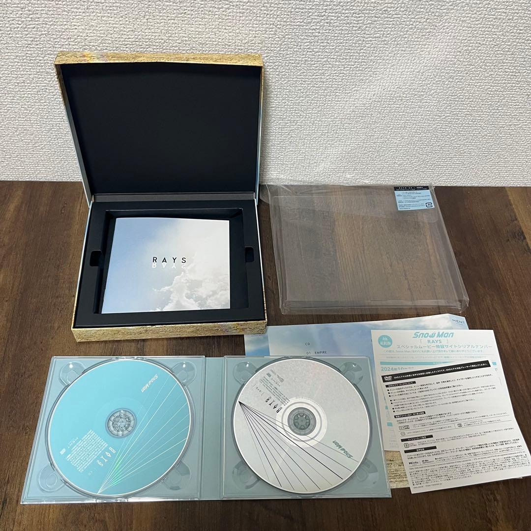 【先着特典付】 Man RAYS 初回盤A B 通常盤 CD＋DVD