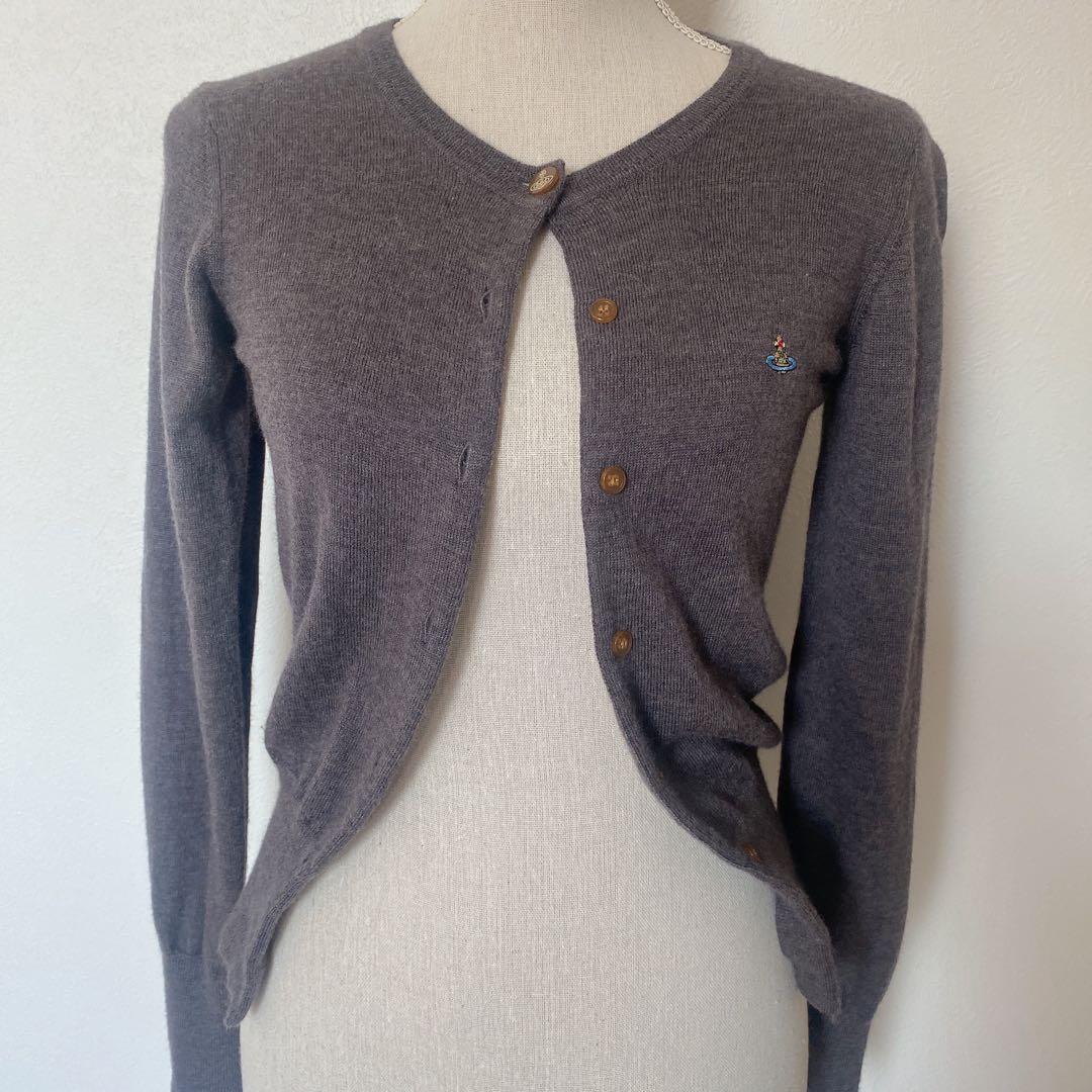 Vivienne Westwood ウール100% ダークグレー　カラーオーブ