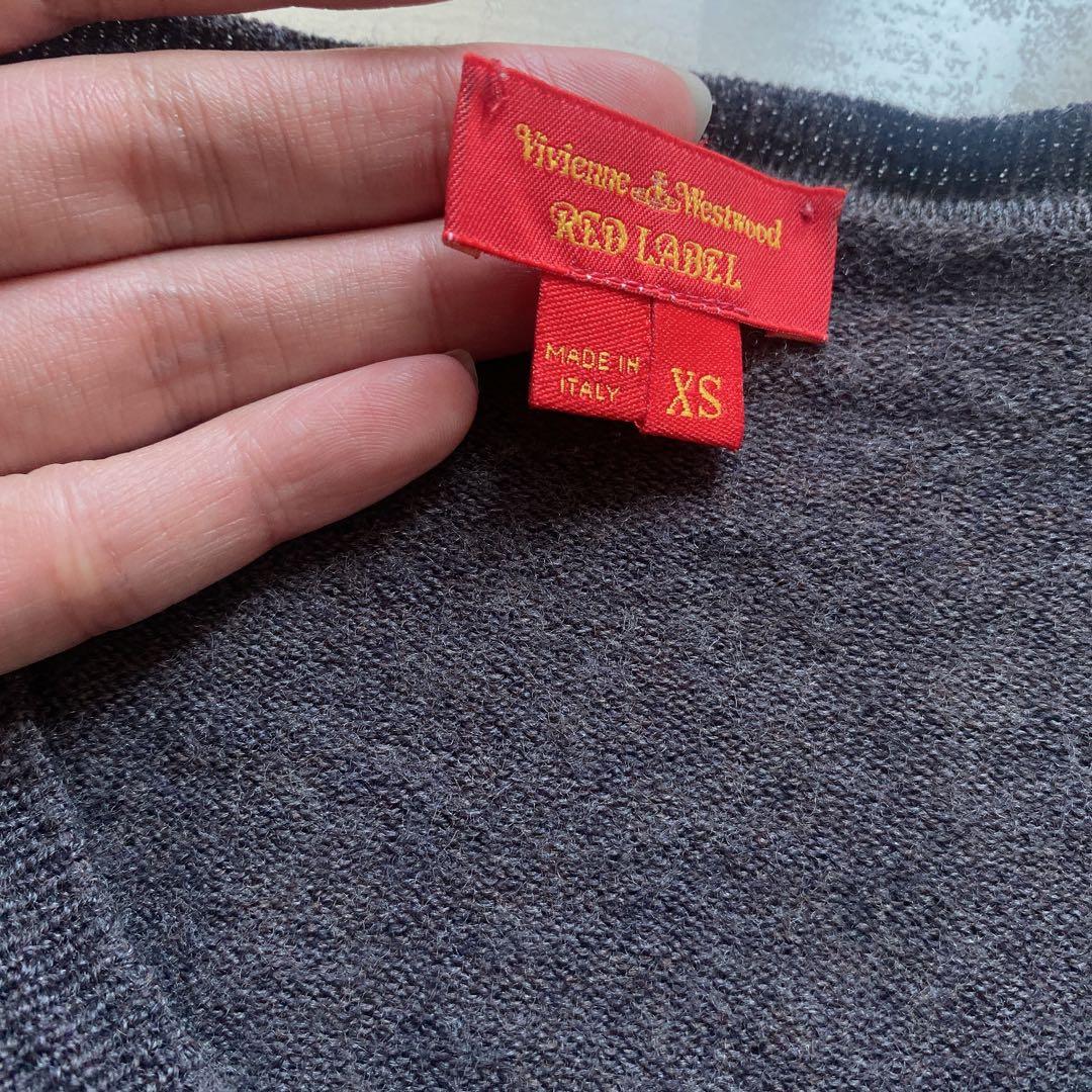 Vivienne Westwood ウール100% ダークグレー　カラーオーブ