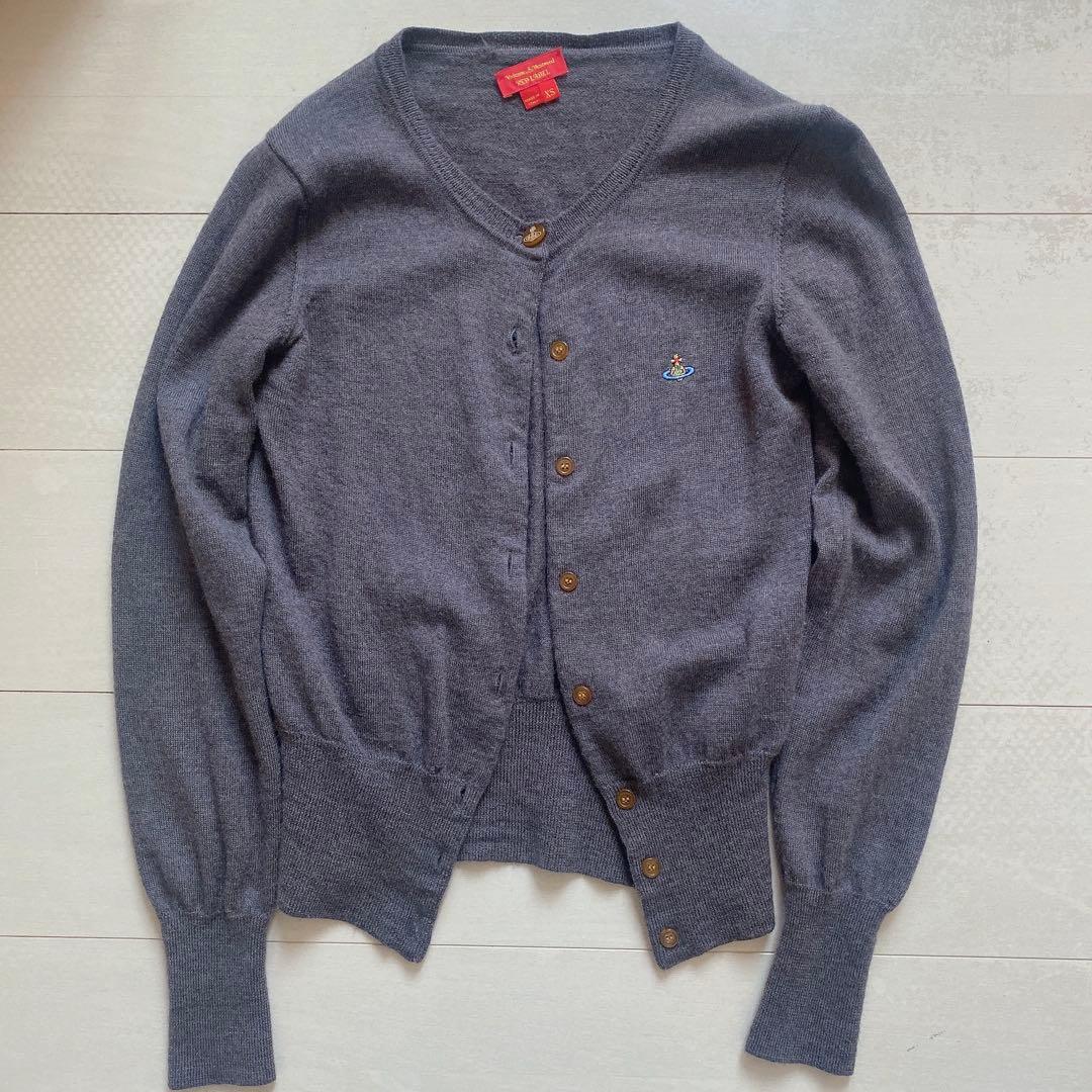 Vivienne Westwood ウール100% ダークグレー　カラーオーブ