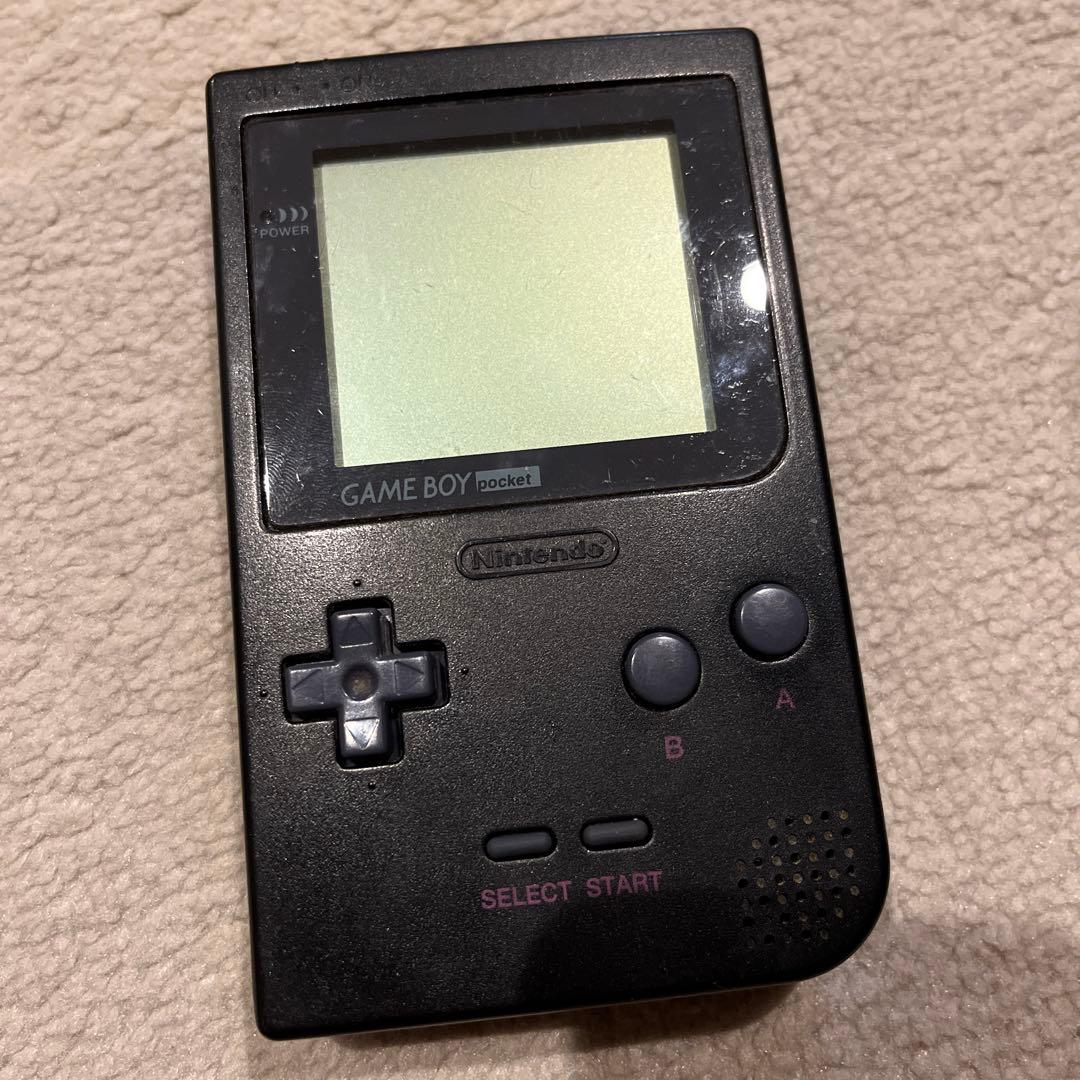 Nintendo 旧世代ゲーム機本体 ゲームボーイポケット ブラック
