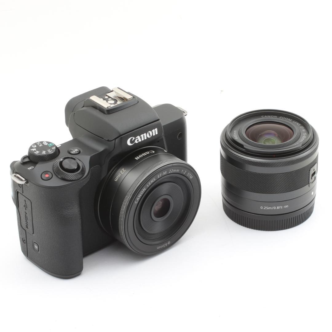 【美品】Canon EOS Kiss M2 + レンズキット