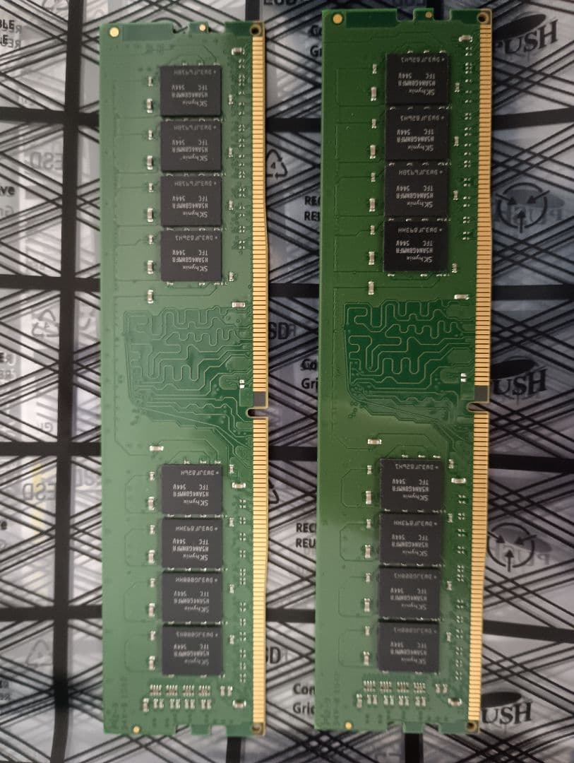 8GB×2枚セット　Kingston製　DDR4 PC4-17000