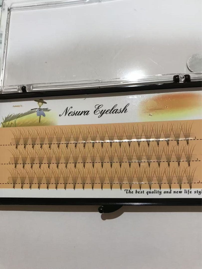 ゆかりん セルフつけまつげ　上質0.07mm 5本束10ミリ20箱