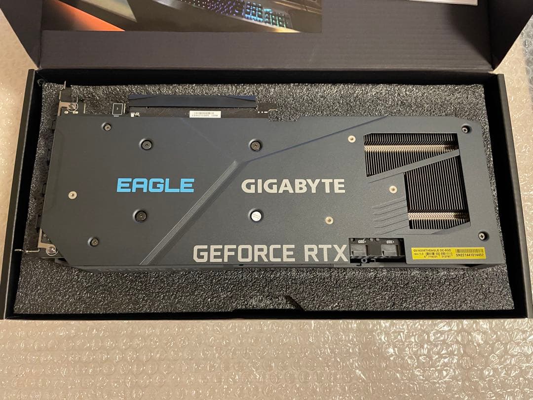 グラフィックボード・グラボ・ビデオカード GeForce RTX 3060 Ti EAGLE OC D6X 8G