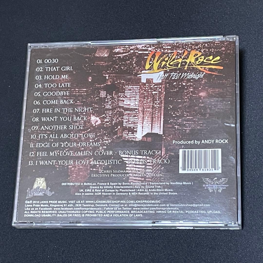 Wild Rose/Half Past Midnight bonus入りメロハー