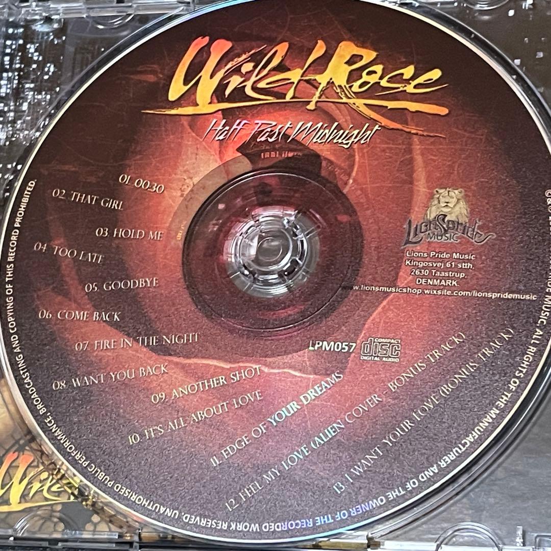 Wild Rose/Half Past Midnight bonus入りメロハー