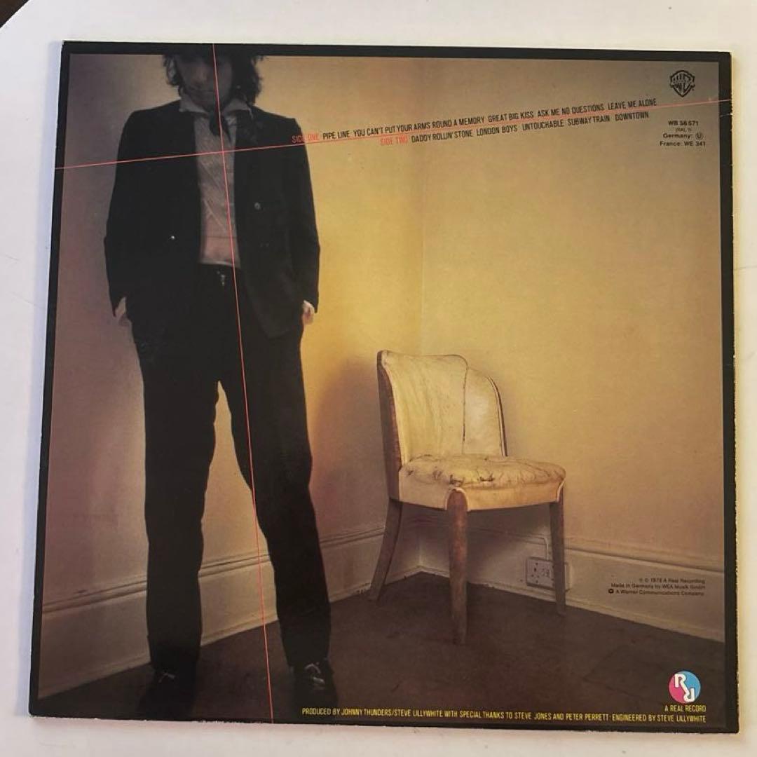 Johnny Thunders So Alone LP ジョニー•サンダース