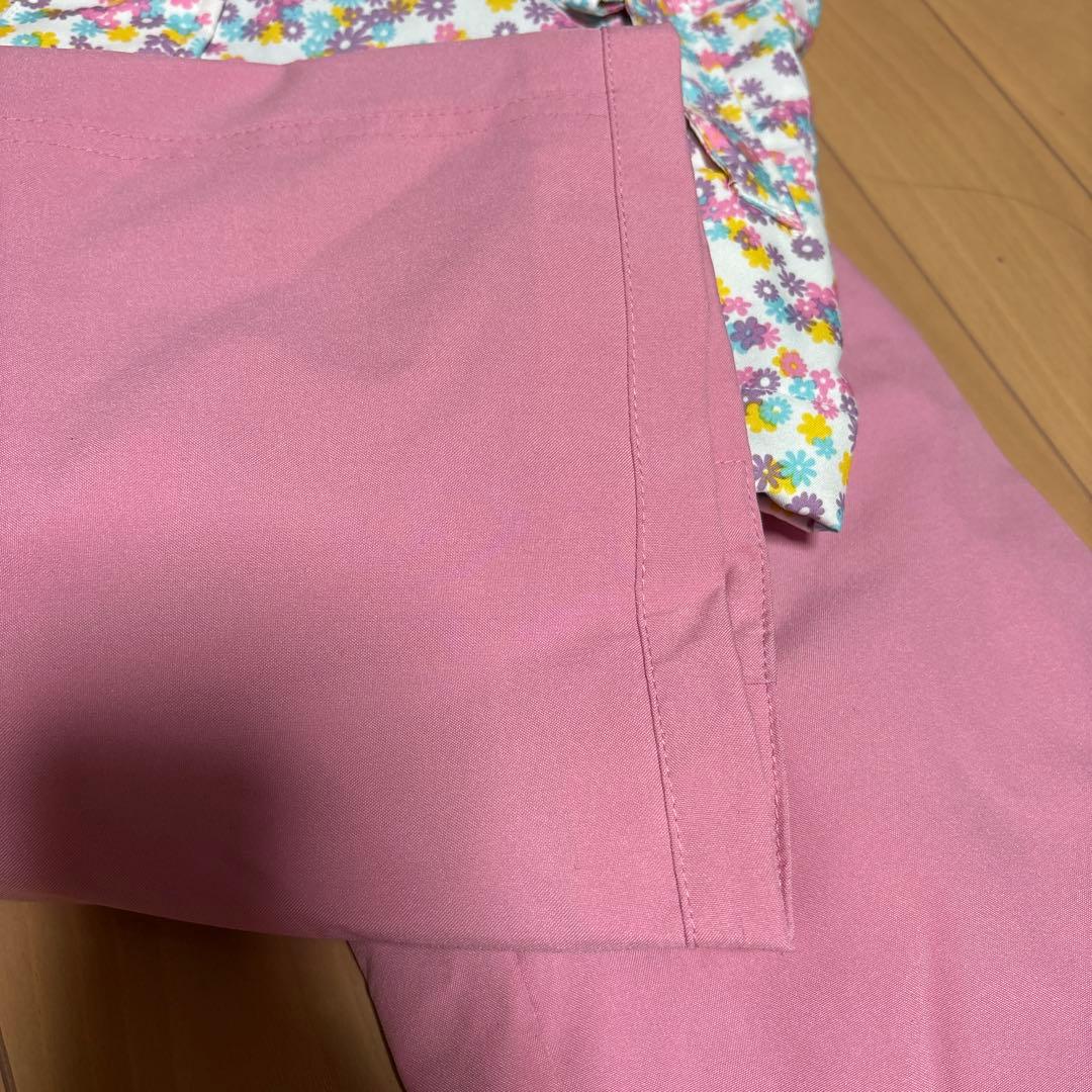 nima 子ども用スキーウェア ピンク 花柄120センチ