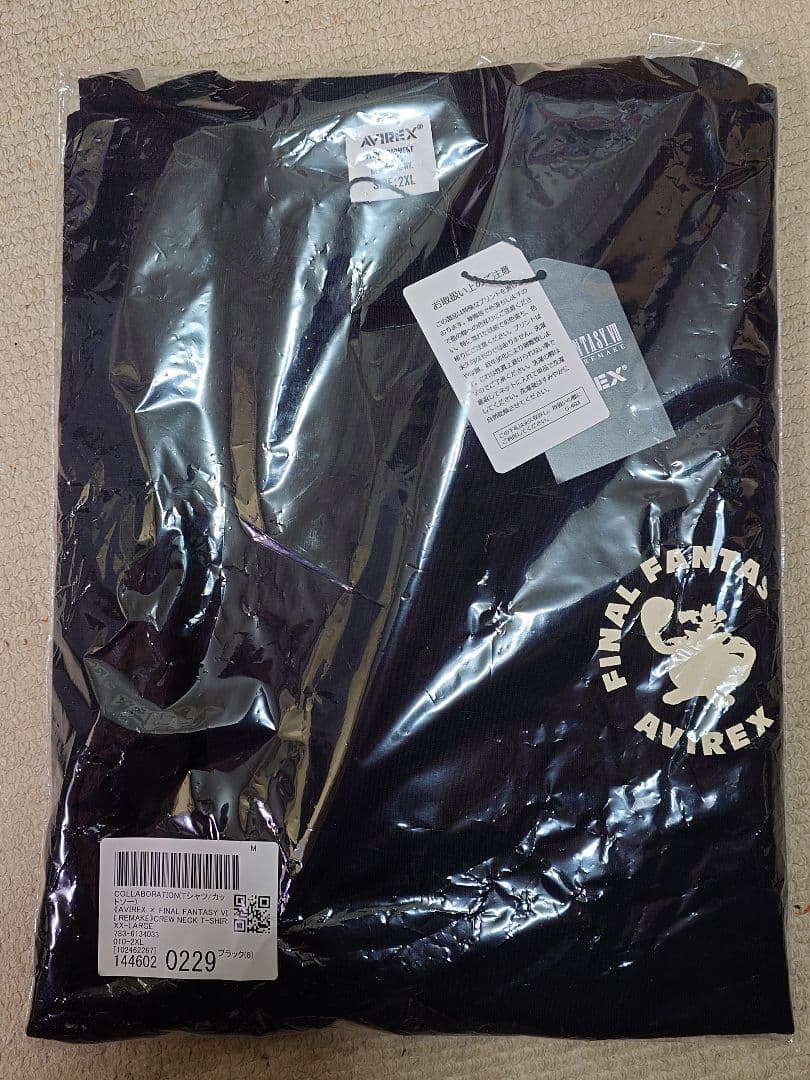 AVIREX × FINAL FANTASY VII Tシャツ 2XL