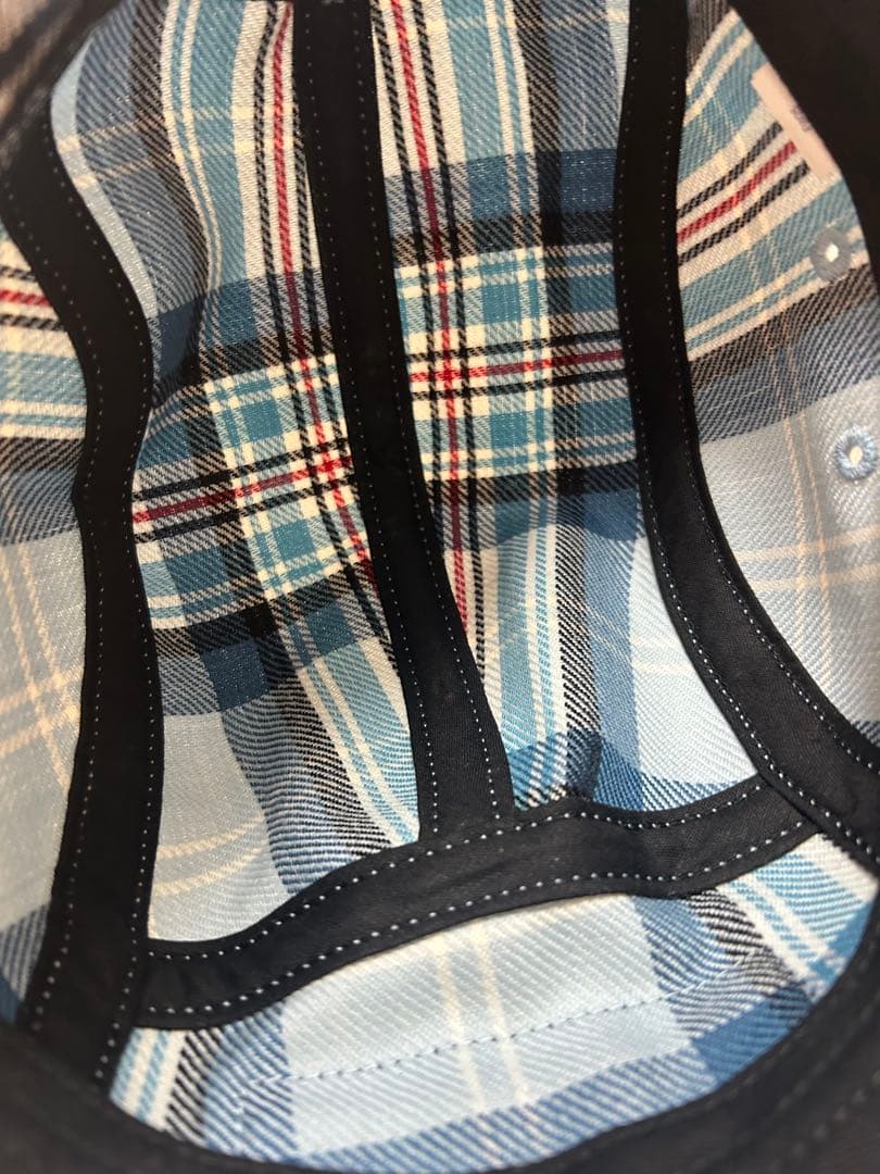 最安値！ Supreme チェック柄キャップ