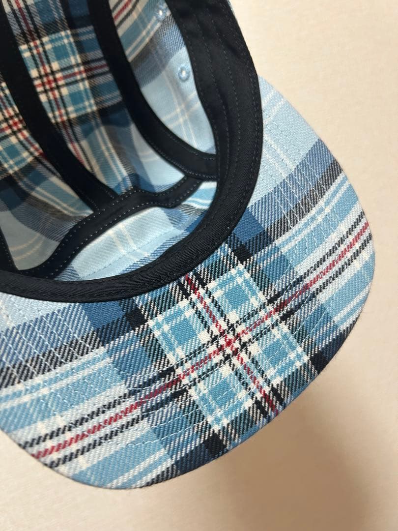 最安値！ Supreme チェック柄キャップ