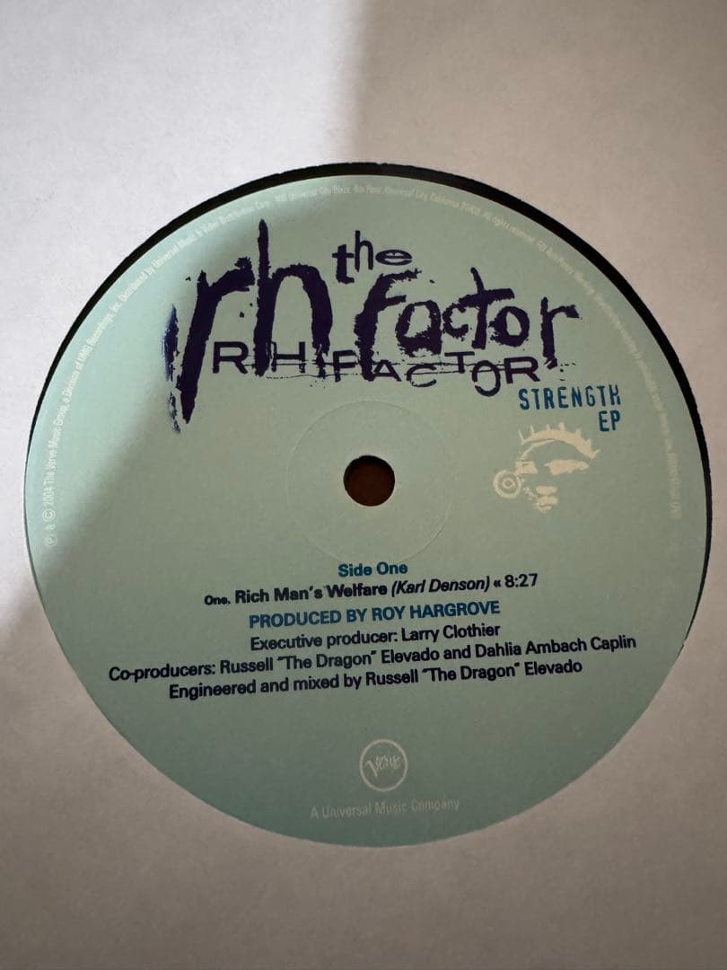 【希少】The RH Factor Strength EP 2LP