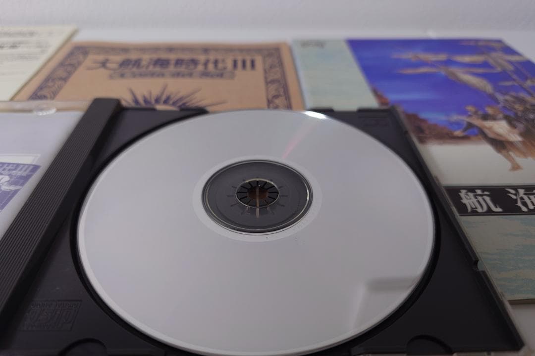 大航海時代III Costa del Sol CD-ROM 攻略本2冊付 光栄