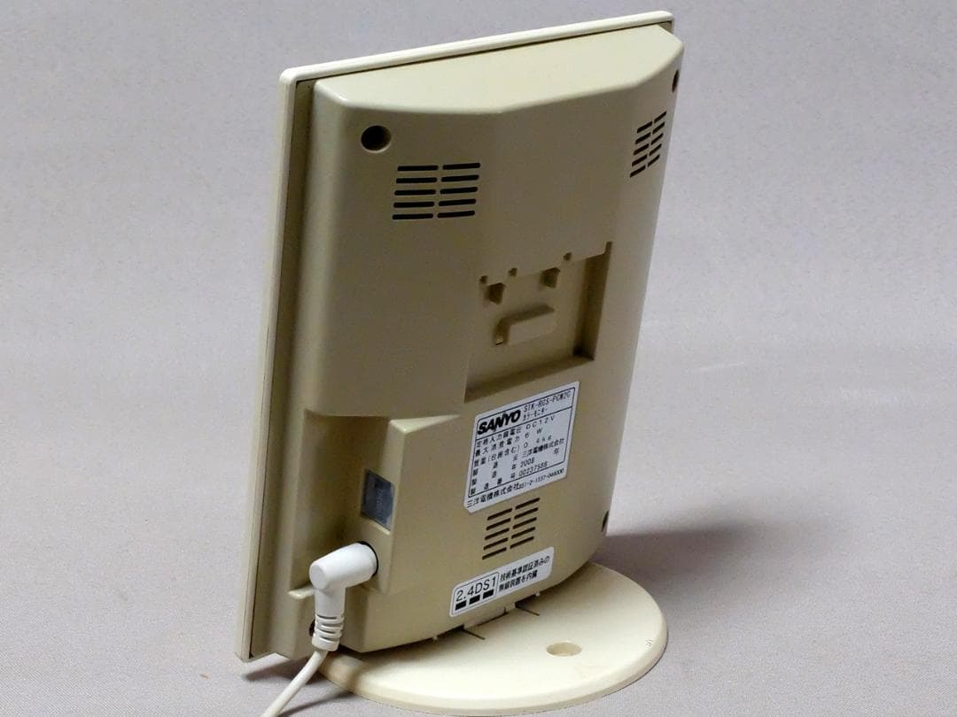 SANYO 太陽光用カラーモニタ STK-RCS-PCM2C 送信機付 中古