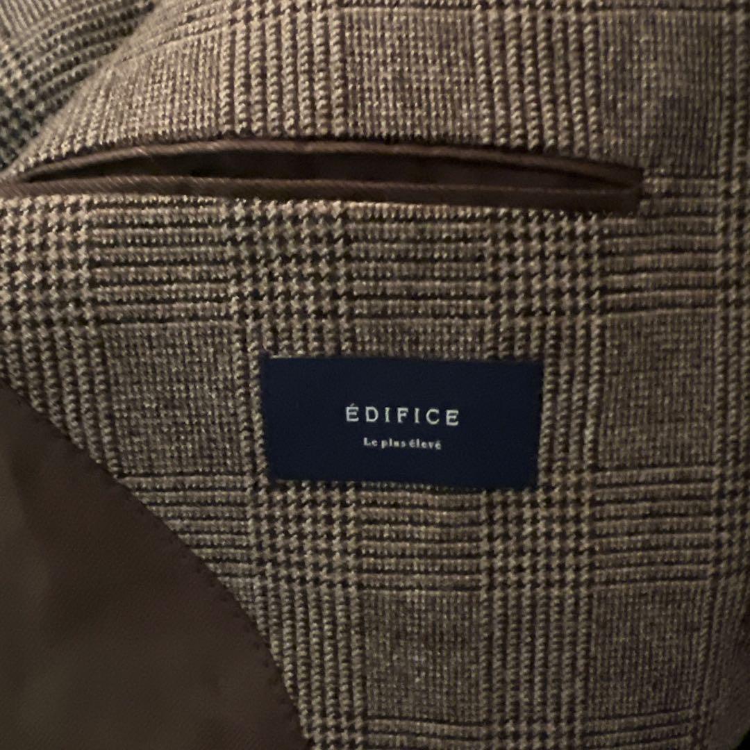 EDIFICE チェック柄 セットアップ