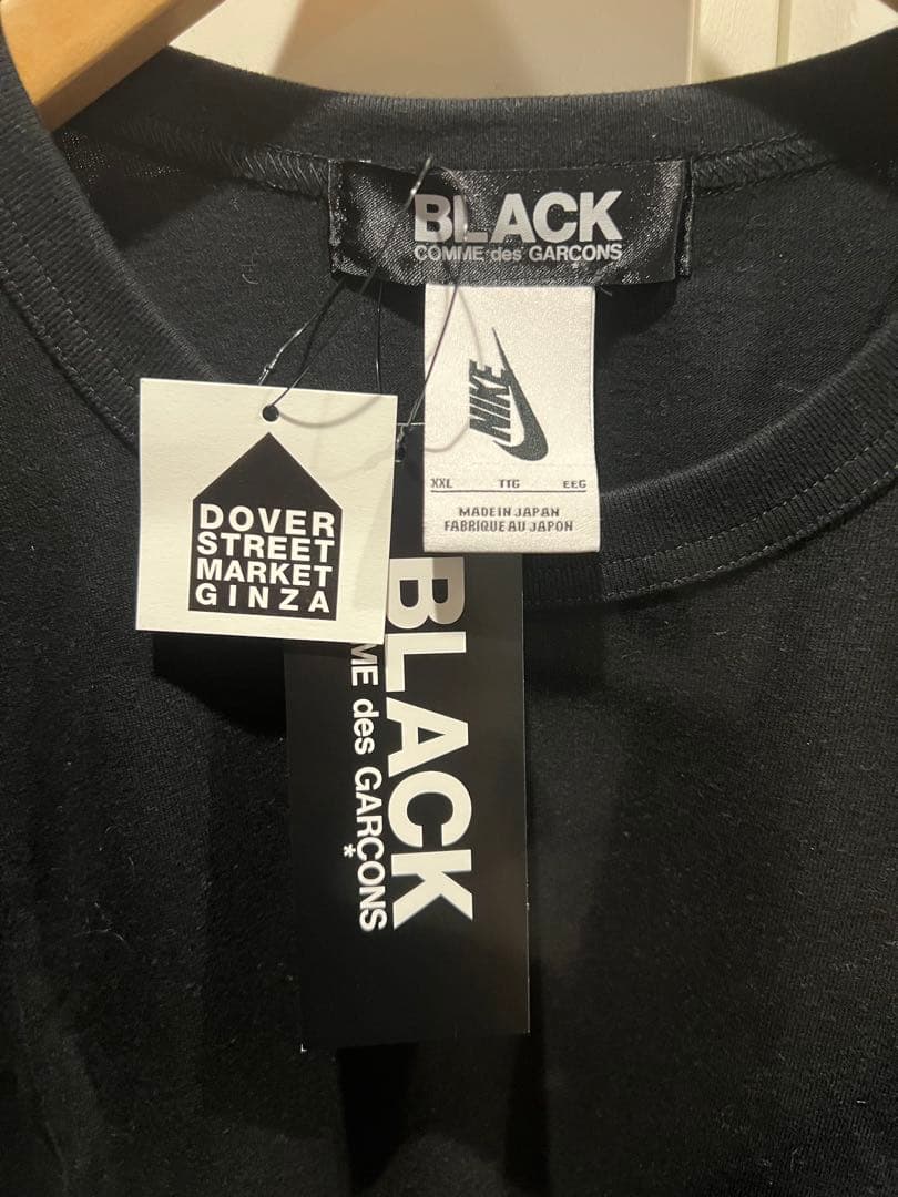 ブラックコムデギャルソン×NIKE コラボTシャツ タグ付き新品未使用品 XXL