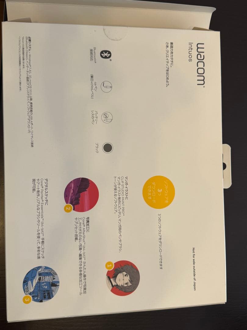 Wacom Intuos ペンタブレット 本体