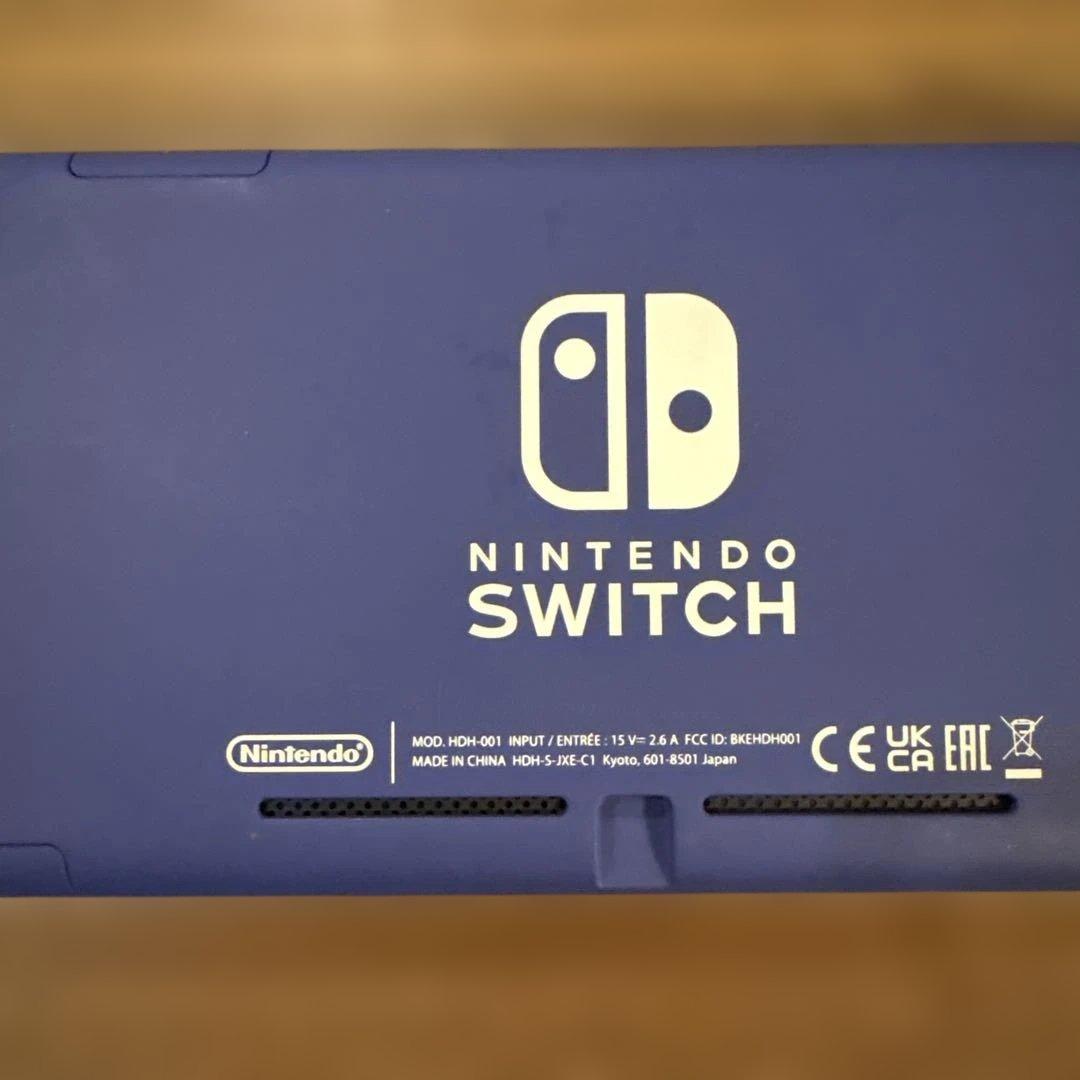 み*丸様 Nintendo Switch Lite ブルー 青