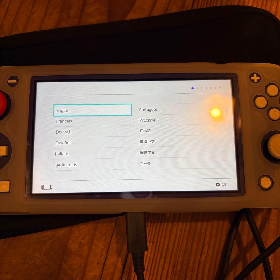み*丸様 Nintendo Switch Lite ブルー 青