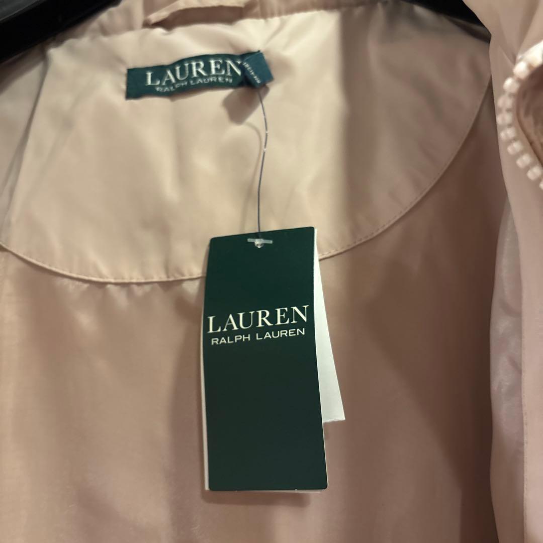 商談済ラルフローレン コート ピンク M Ralph Lauren