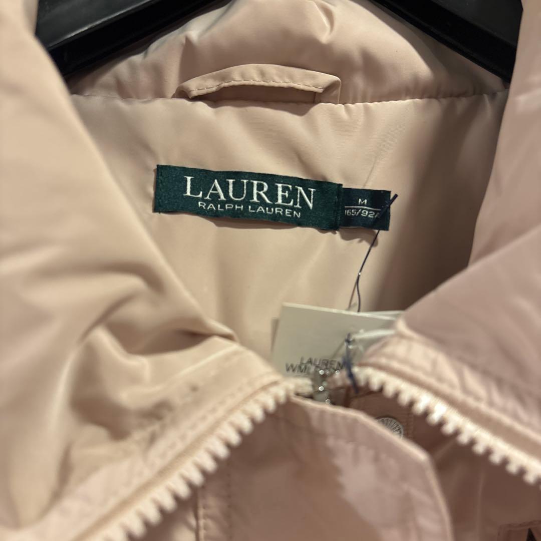 商談済ラルフローレン コート ピンク M Ralph Lauren