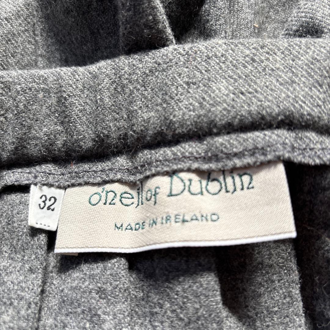 お値下げ対応　O'Neill of Dublin グレー プリーツスカート 32