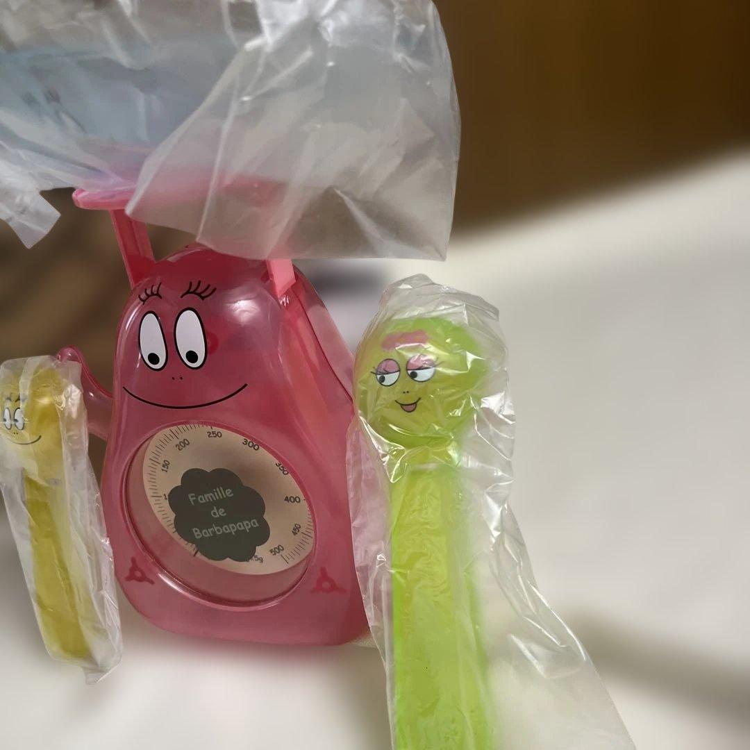 新品未使用　バーバパパ　キッチンスケール　はかり　BABAPAPA
