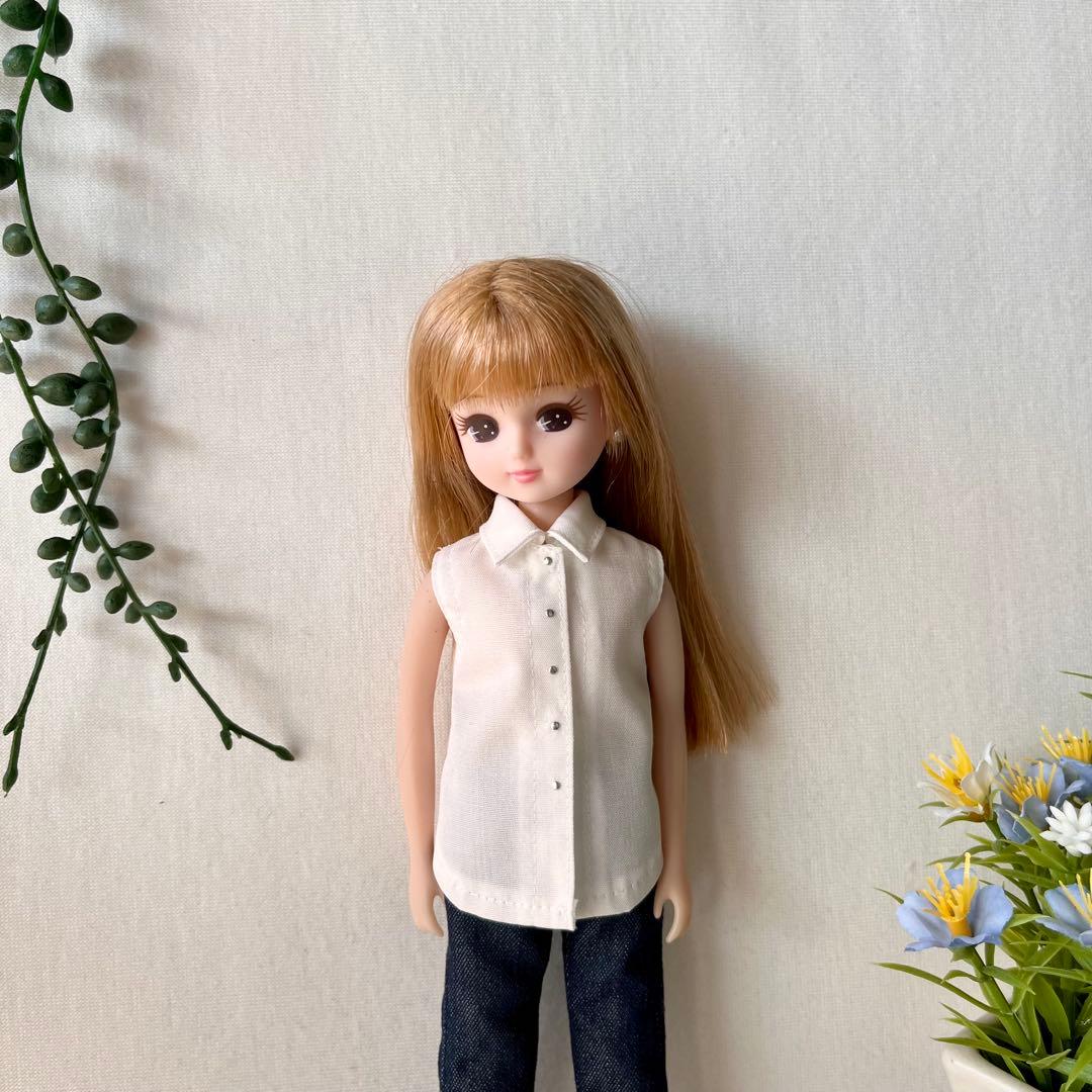 さくら　リカちゃんの服　ハンドメイド
