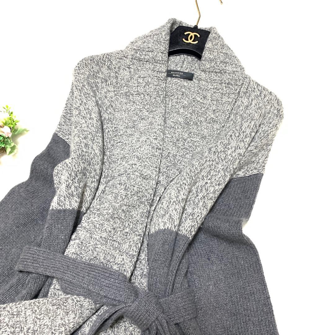 ★極美品　マックスマーラ❤︎2wayベルテッドコート❤︎カシミヤ95%❤︎ベルト F