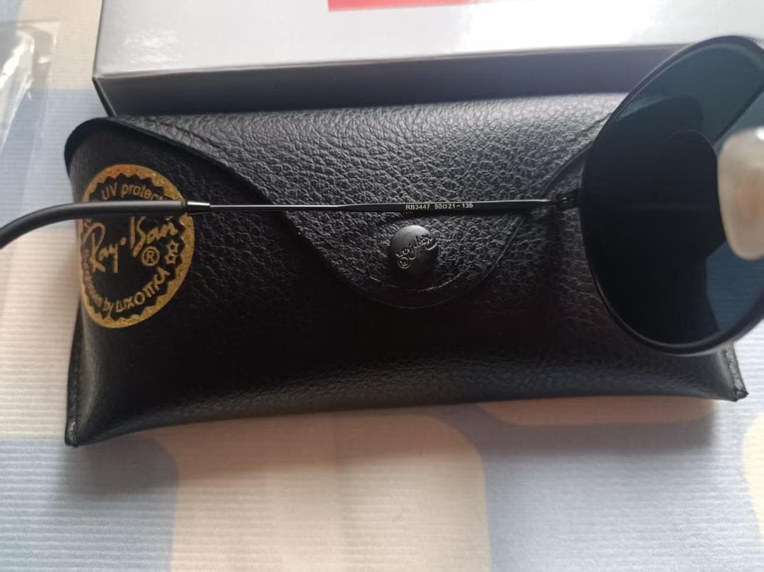 新品 RayBan 木村拓哉さん ラウンドメタル RB3447