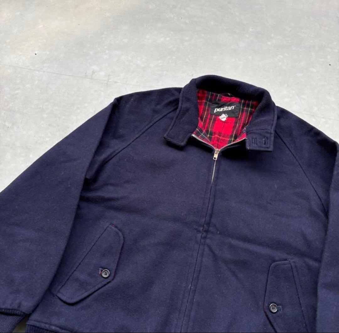 90s Puritan ウール　ハリントンジャケット　vintage 古着
