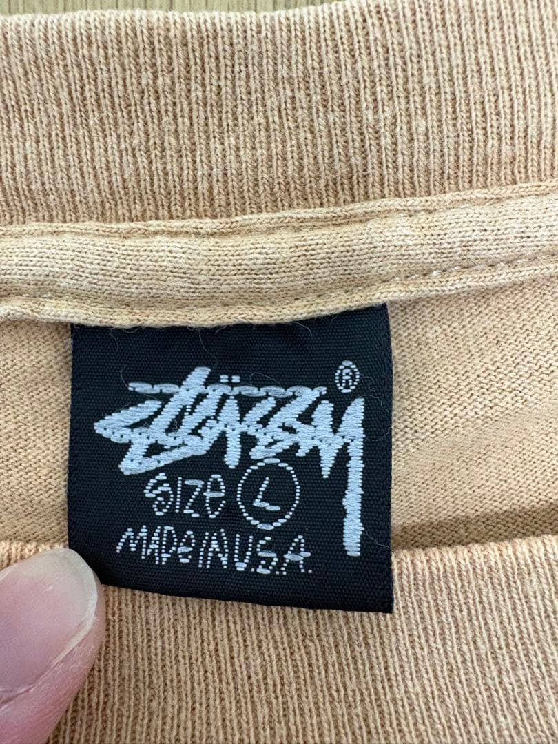 価*)様 ステューシー　黒タグ　レックス　Tシャツ Lサイズ 希少　USA製