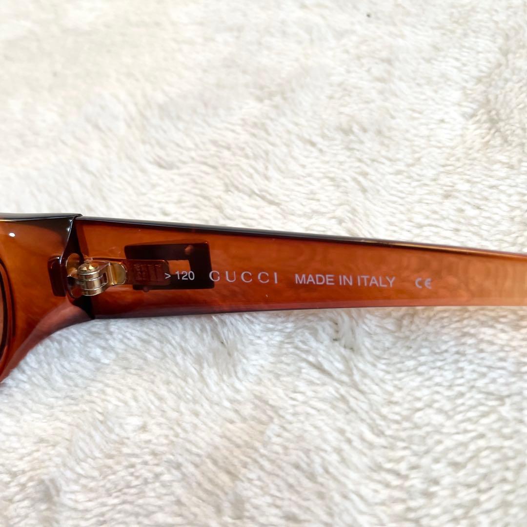 未使用級 GUCCI サングラス Gロゴ GG2456/S T8V ブラウン系
