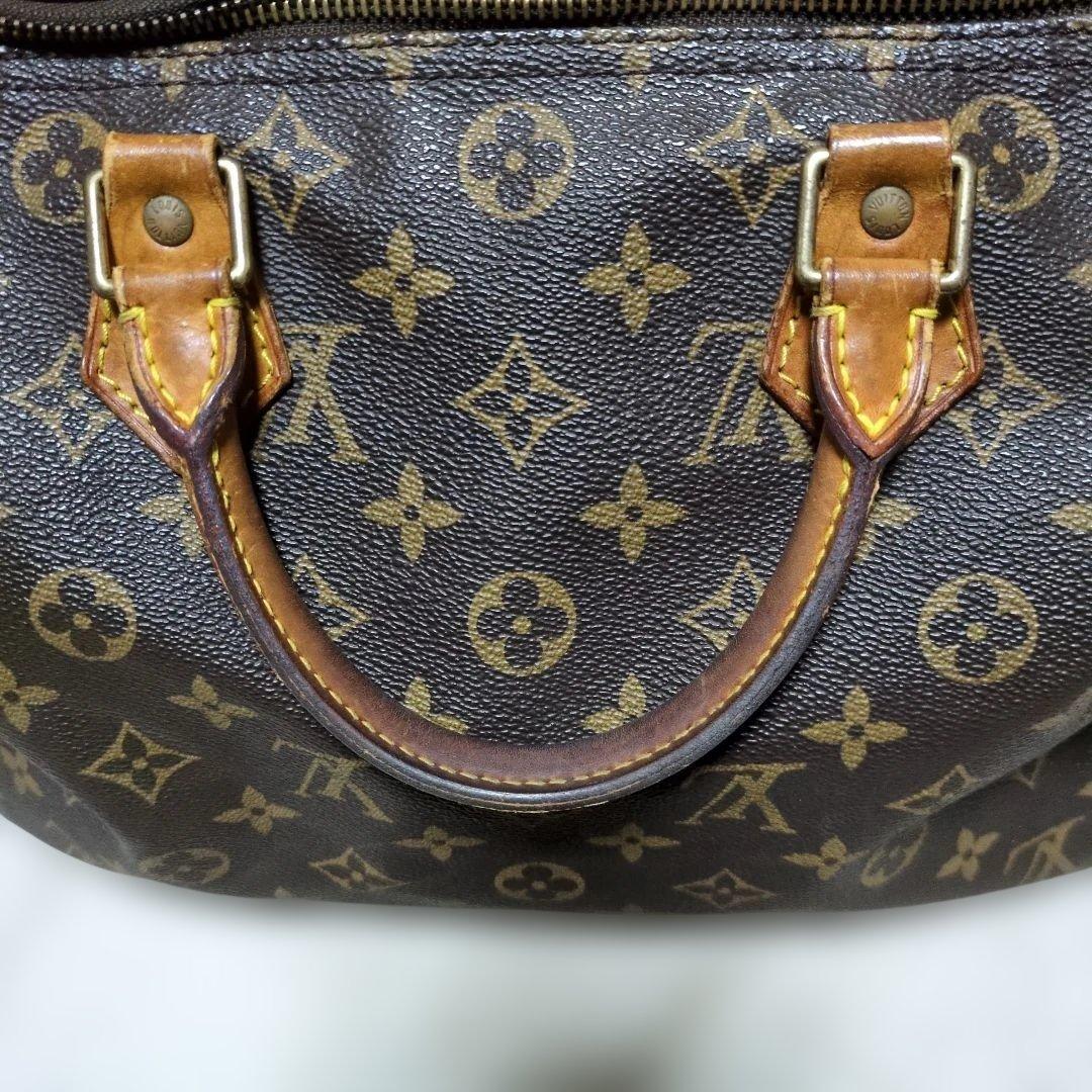 Louis Vuitton ボストンバッグ 中型 ブラウンポーチ2点セット