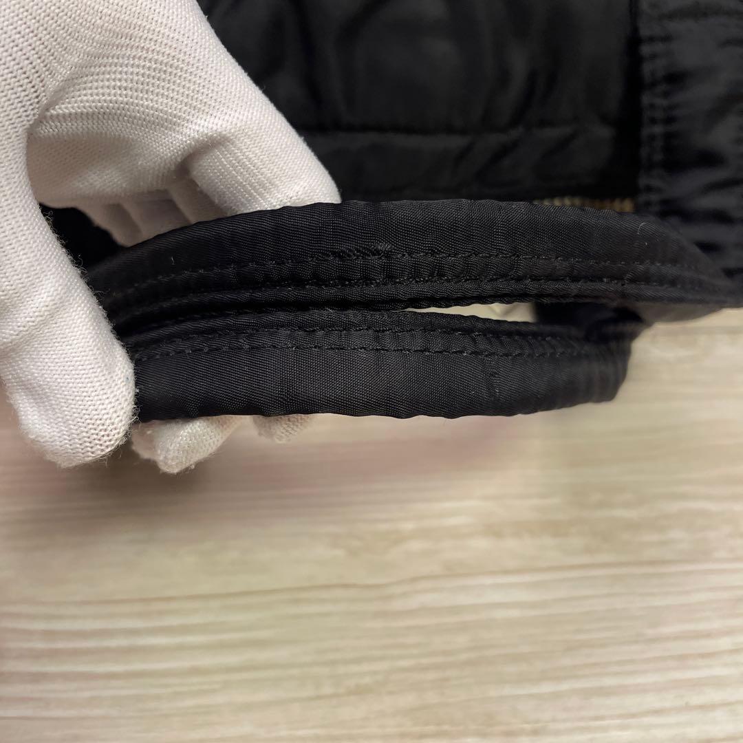 PORTER タンカー ドラム ボストンバッグ 黒 ショルダー付