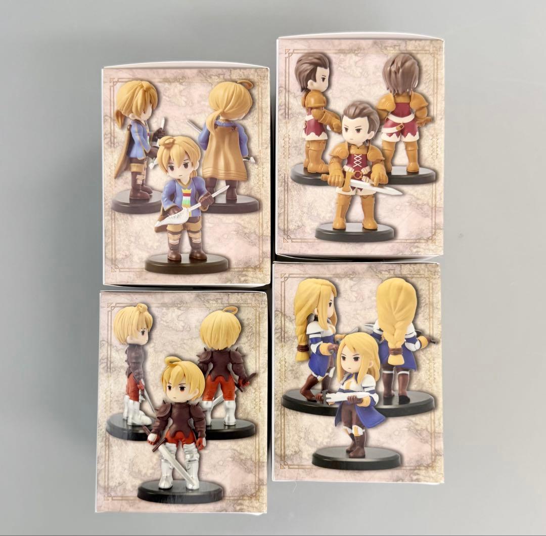 ファイナルファンタジータクティクス ミニチュアフィギュアコレクション 4種類