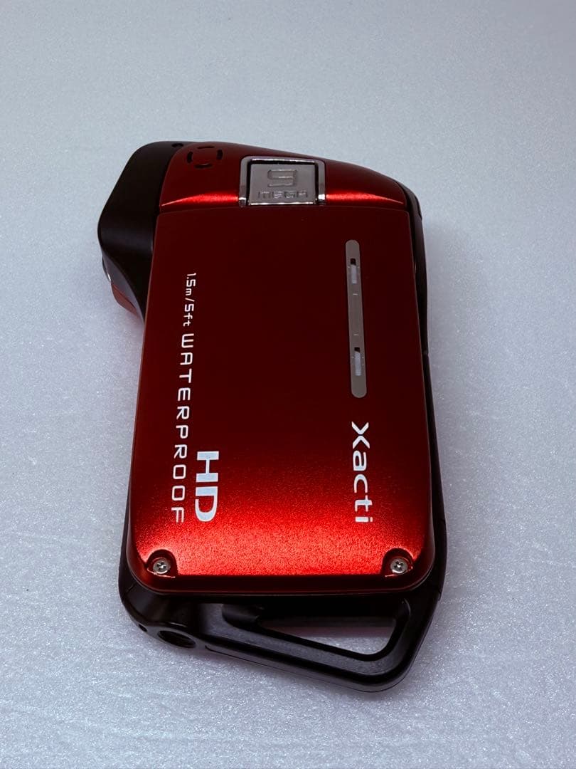 SANYO Xacti DMX-CA9 レッド 動作確認済1.5m防水